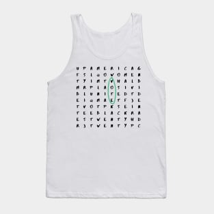 2020 Election Word Search Design Tank Top